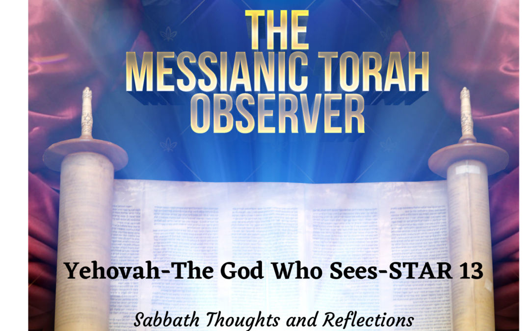 Yehovah-The God Who Sees-STAR 13